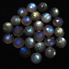9 mm -25 pcs - Gorgeous Nice Quality AAA Labradorite - Super Sparkle Rose Cut Faceted Round -Each Pcs Full Flashy Gorgeous Fire